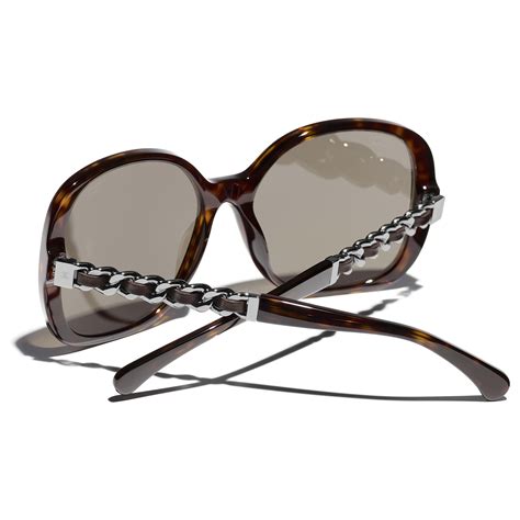 chanel rose acetate sunglasses